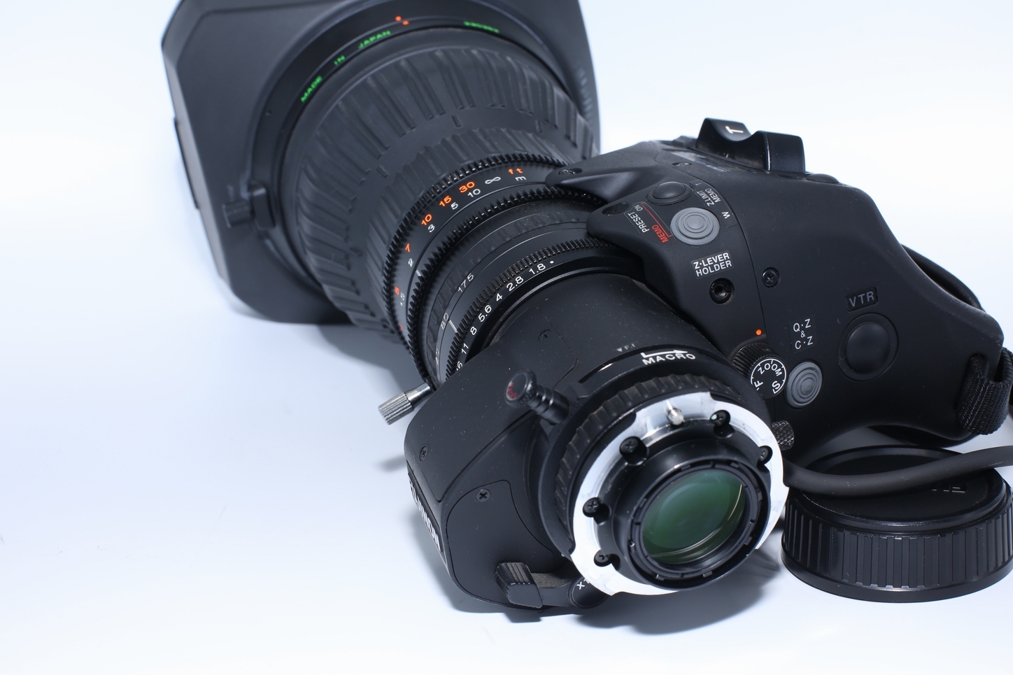 Fujinon A23X7.6BERM-M58 2/3" B4, 23x Telephoto Broadcast Lens with 2x Extender