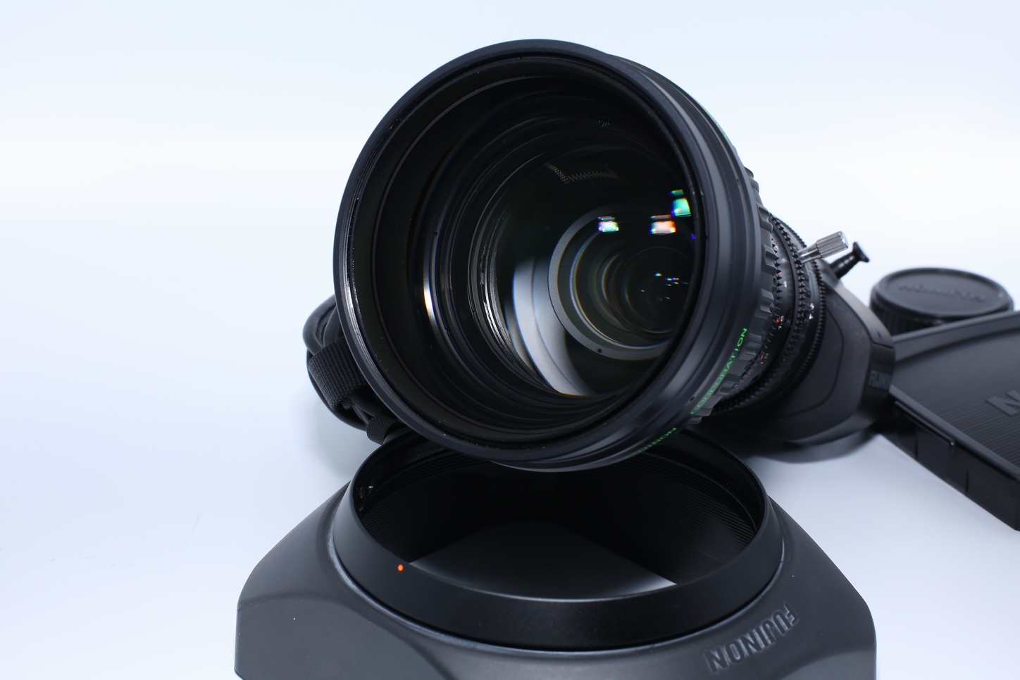 Fujinon A23X7.6BERM-M58 2/3" B4, 23x Telephoto Broadcast Lens with 2x Extender