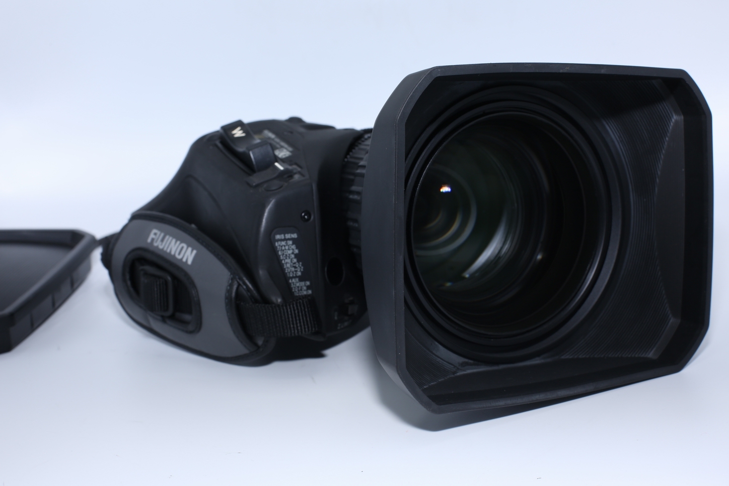 Fujinon A23X7.6BERM-M58 2/3" B4, 23x Telephoto Broadcast Lens with 2x Extender