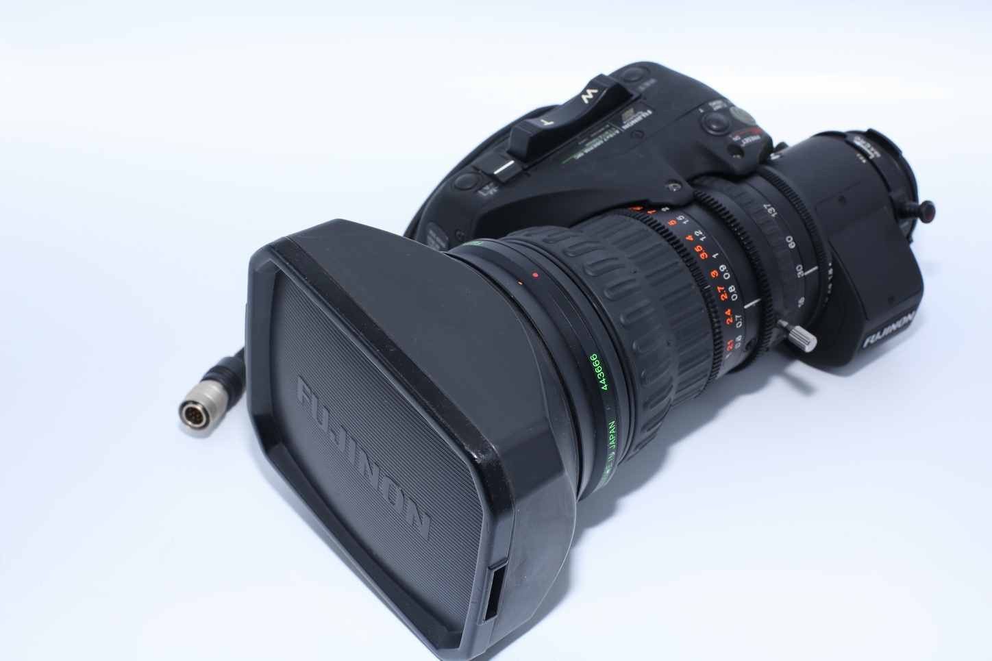Fujinon A18x7.6BERM 2/3" 18x TV Zoom Lens with 2x Extender