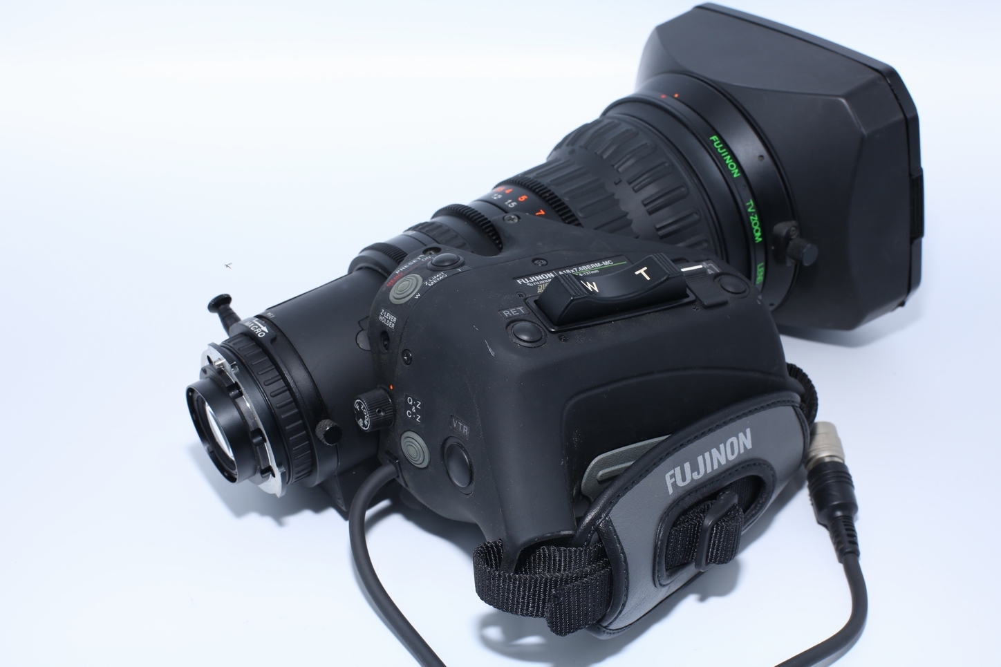 Fujinon A18x7.6BERM 2/3" 18x TV Zoom Lens with 2x Extender