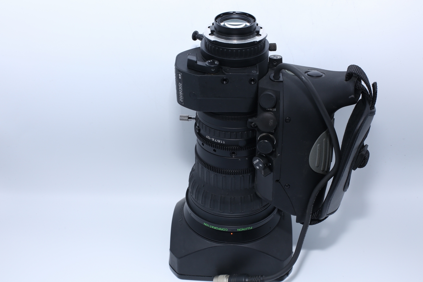 Fujinon A18x7.6BERM 2/3" 18x TV Zoom Lens with 2x Extender