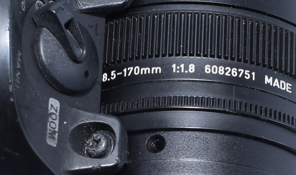 Canon YJ20x8.5 KRS SX12 B4 2/3 Zoom Lens for Camcorder 2/3 Inch