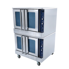 Commercial gas-fired double-walled convection oven with OEM/ODM support, suitable for baking, and ETL certified.,Guangzhou Heston Catering Equipment Co, Ltd,Commercial gas-fired double-walled convection oven with OEM/ODM support, suitable for baking, and ETL certified.