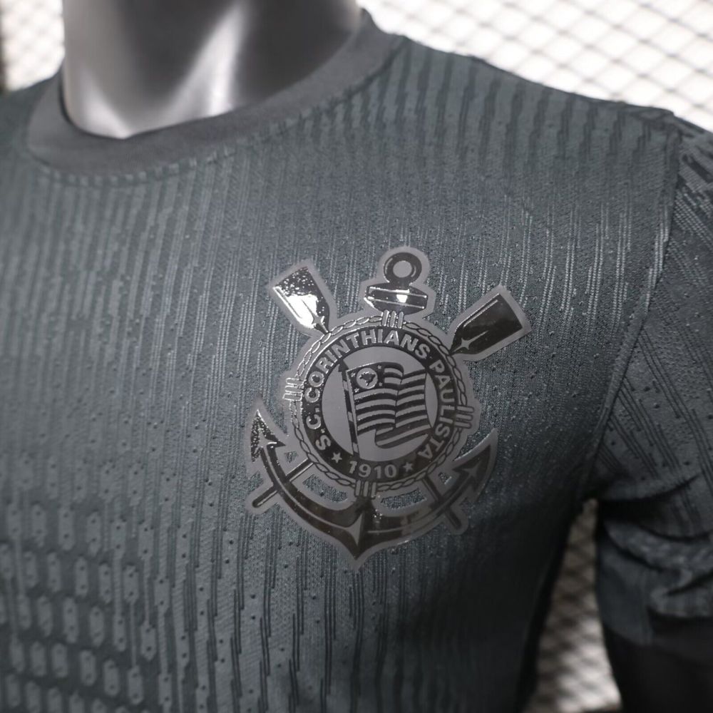 Corinthians Away Shirt Football Jersey Player Version 24-25