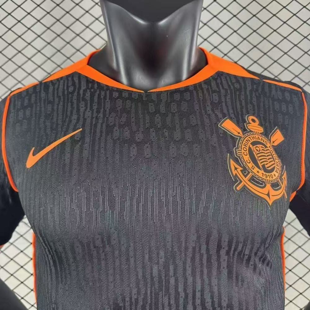 Corinthians Away Football Jersey 2025-2026 Player Version