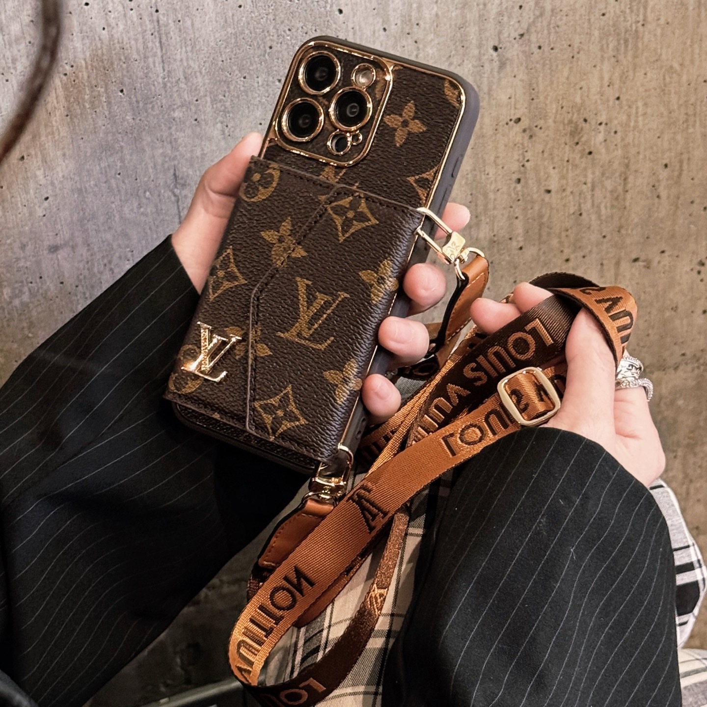 L series Phone case 3002/Accorion card holder(subject to the video)