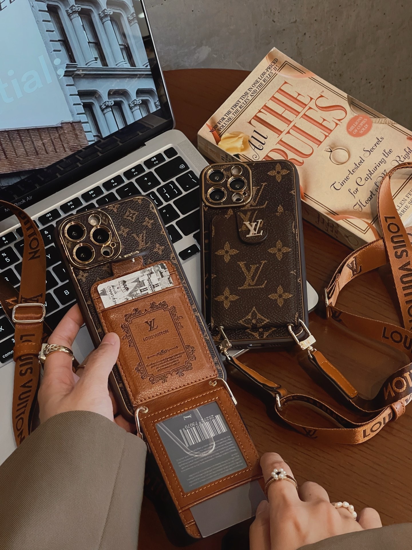L series Phone case 3001/Accorion card holder(subject to the video)