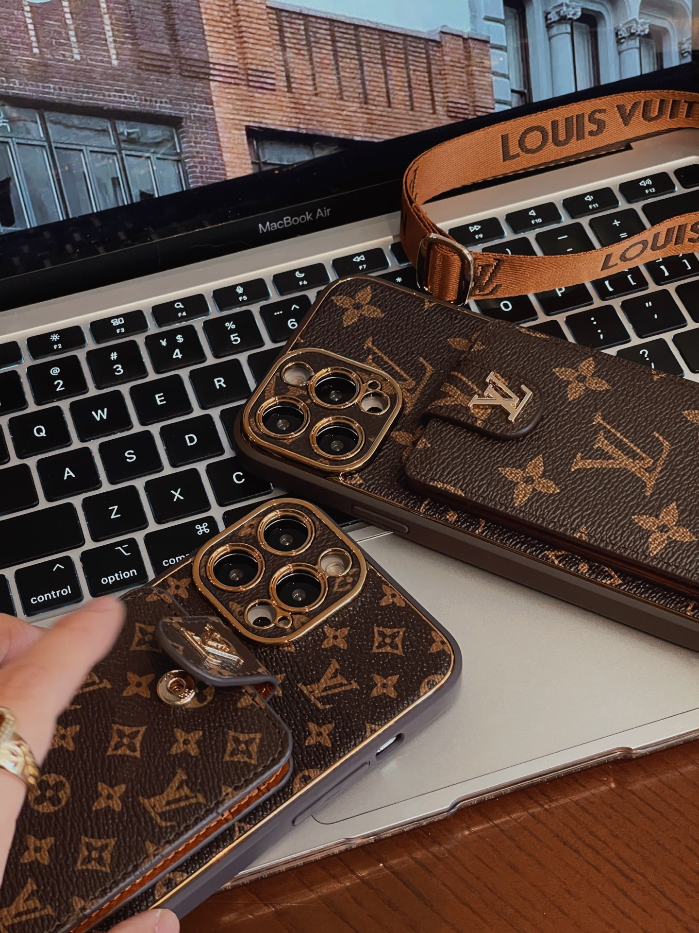 L series Phone case 3001/Accorion card holder(subject to the video)