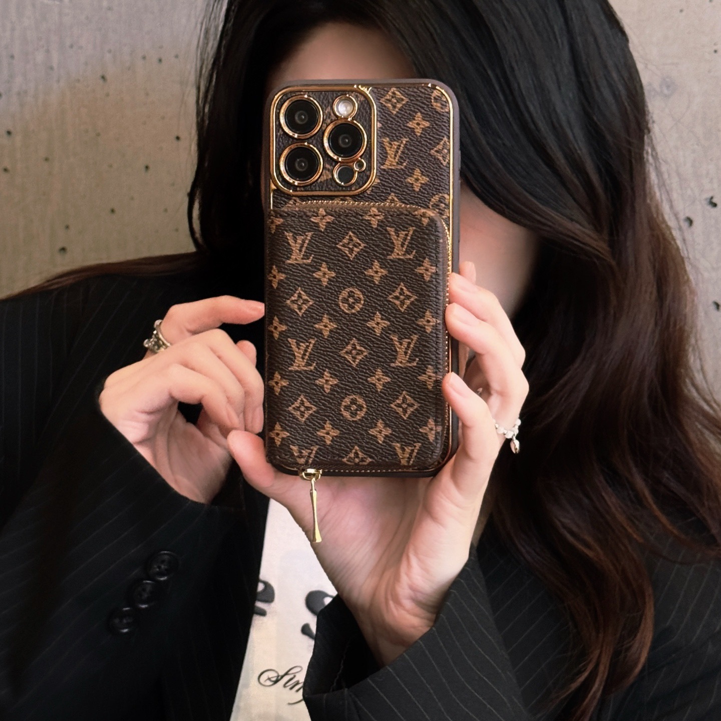 L series Phone case 3003/Accorion card holder(subject to the video)