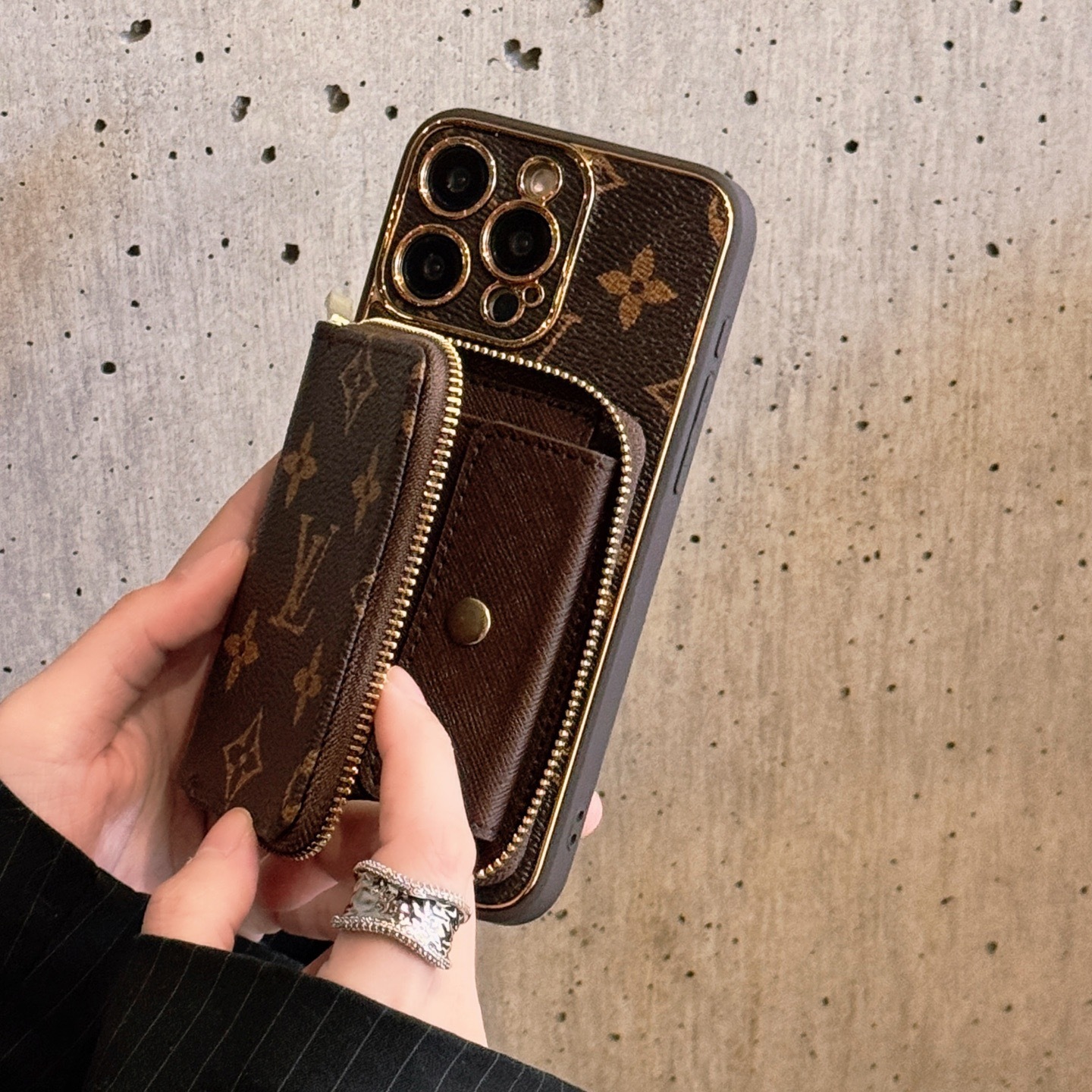 L series Phone case 3003/Accorion card holder(subject to the video)