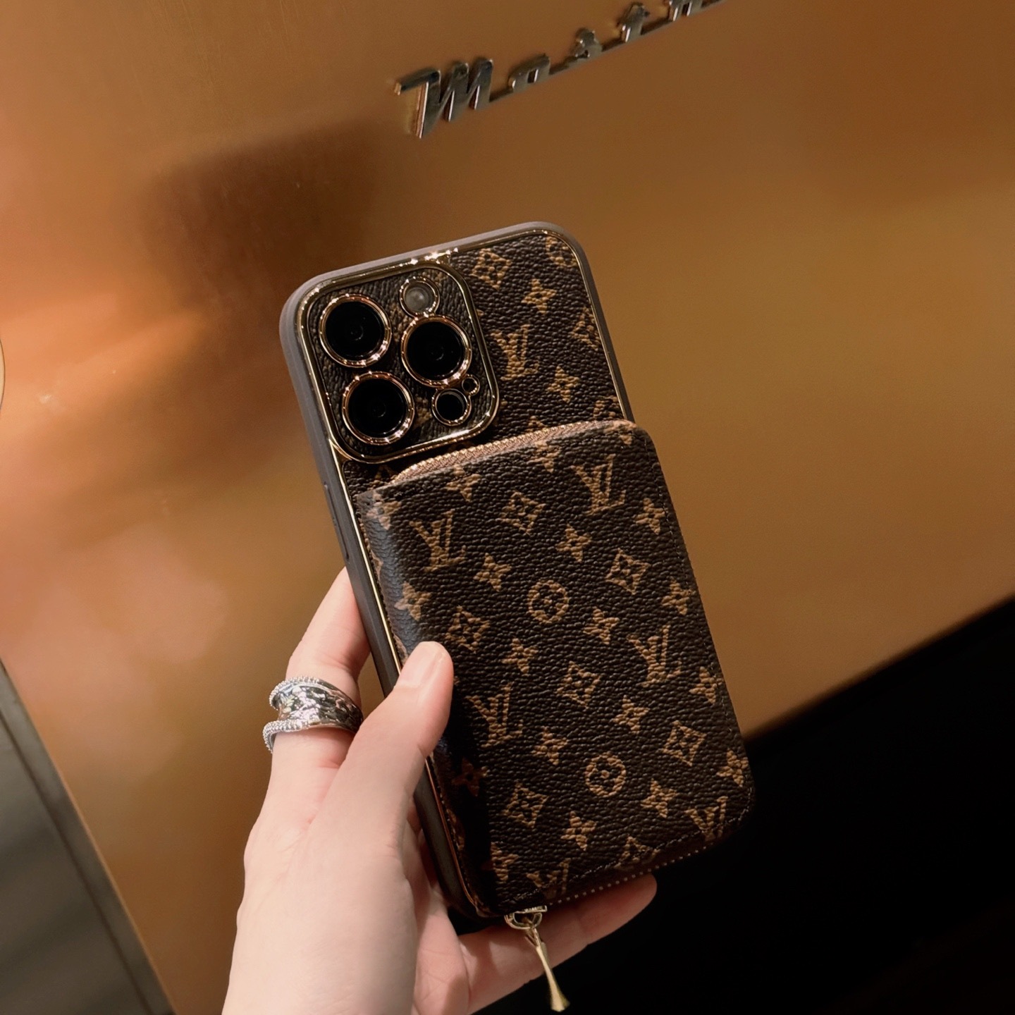 L series Phone case 3003/Accorion card holder(subject to the video)