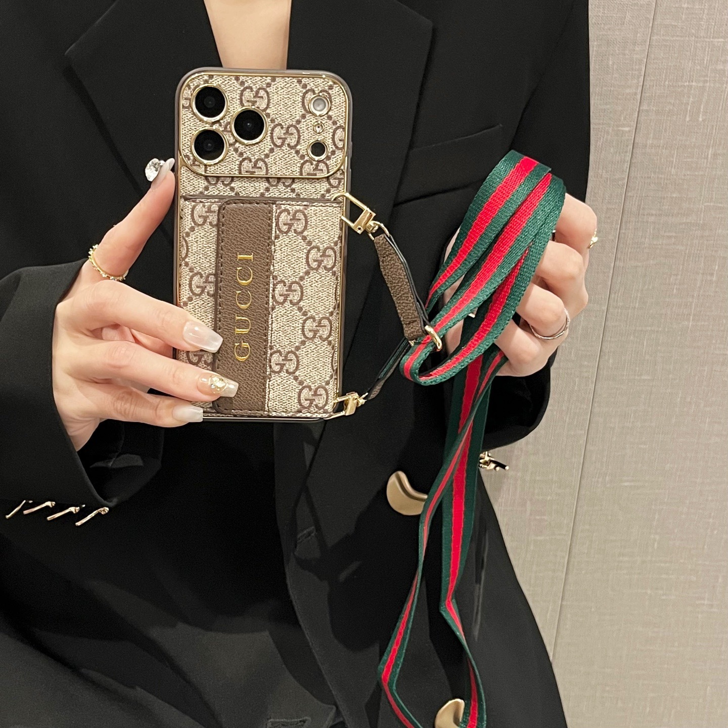 G series Phone case G001/Accorion card holder(subject to the video)