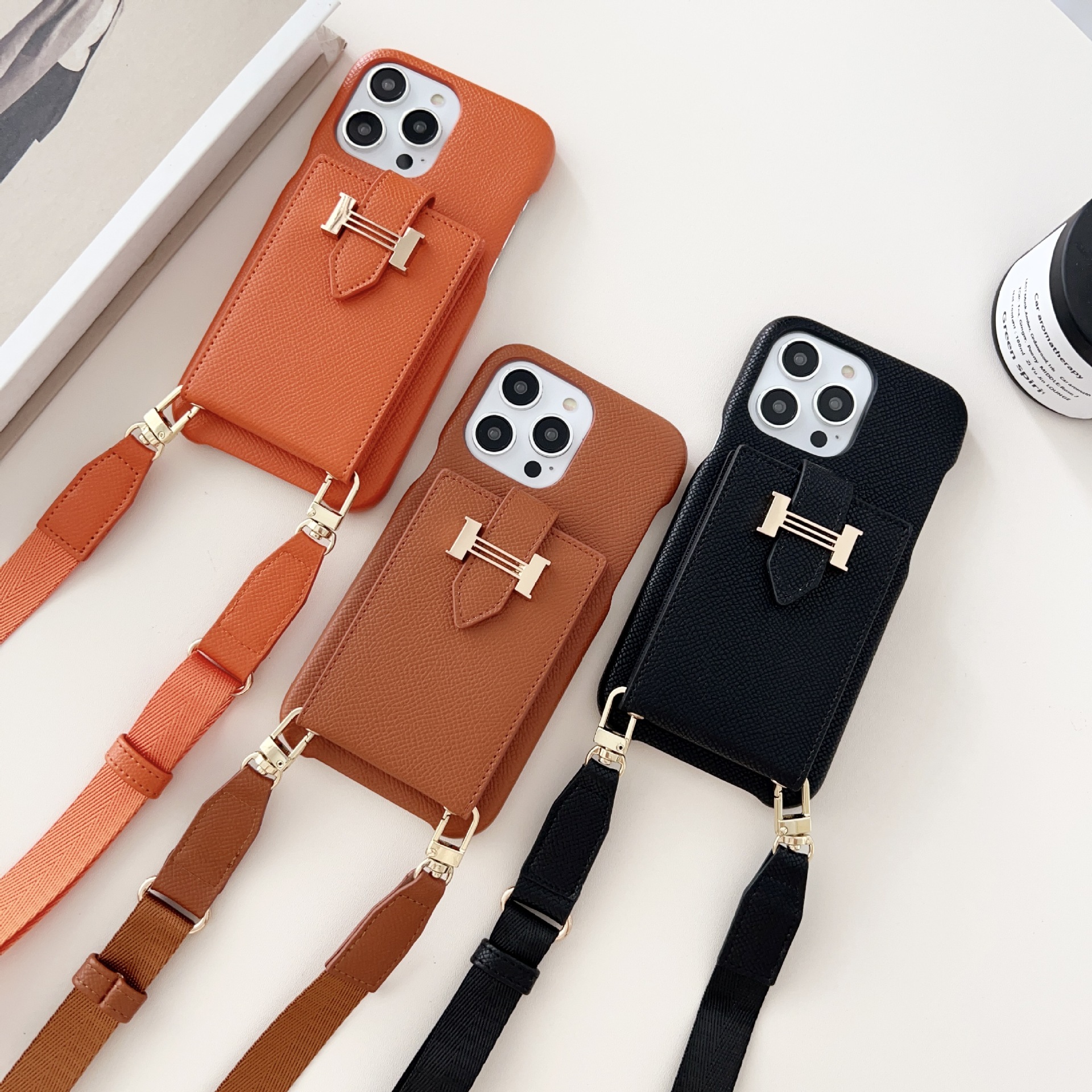 H series Phone case H001/Accorion card holder(subject to the video)