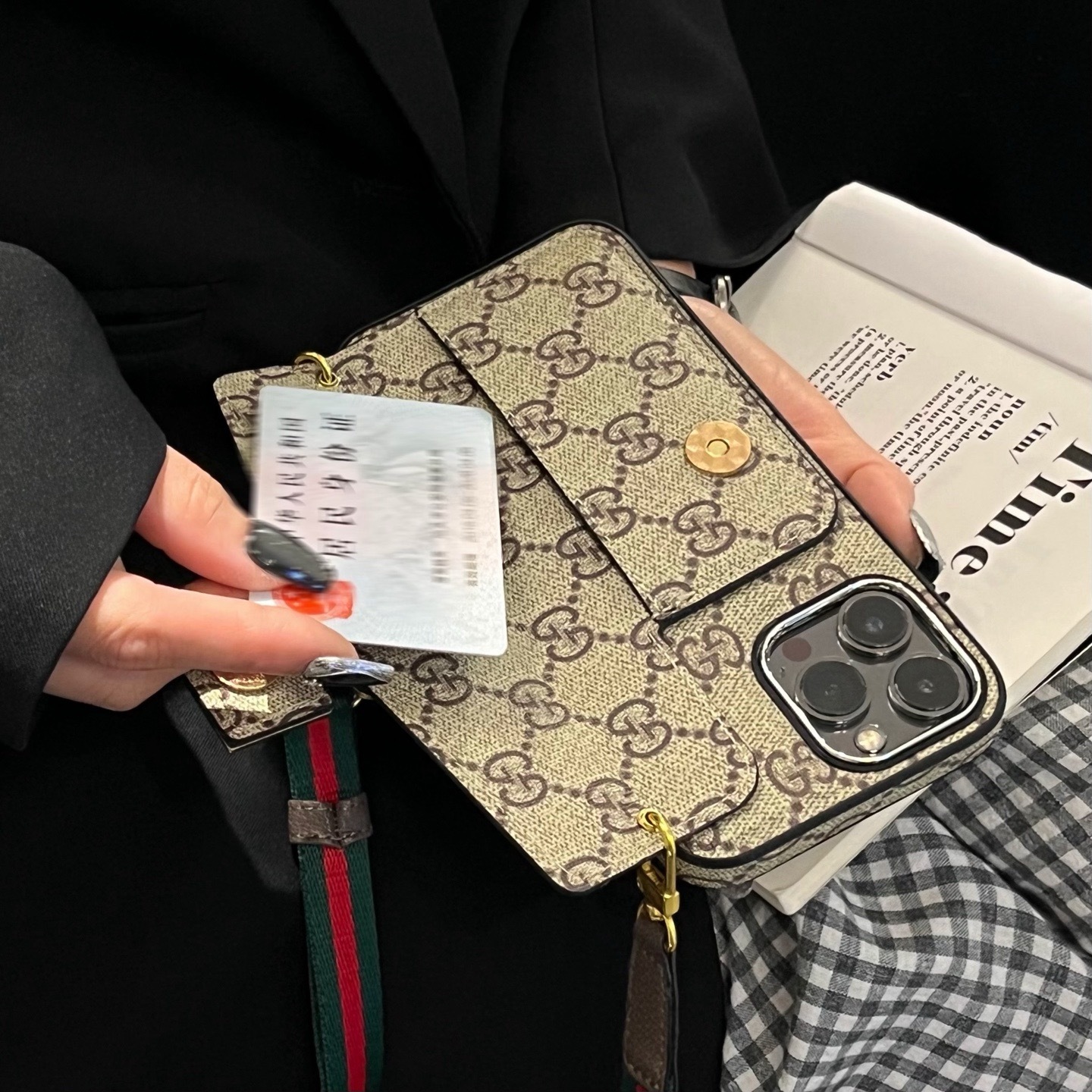 L series Phone case 3006/Accorion card holder(subject to the video)