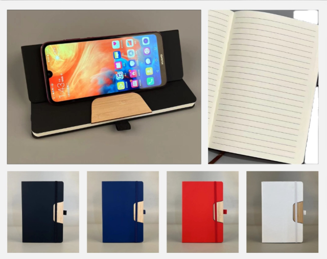 A5 Bamboo Strap Notebook with Strap,MY SHOP,A5 Bamboo Strap Notebook with Strap