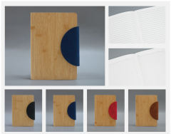 A5 Bamboo Texture Notebook with Buckle,MY SHOP,A5 Bamboo Texture Notebook with Buckle