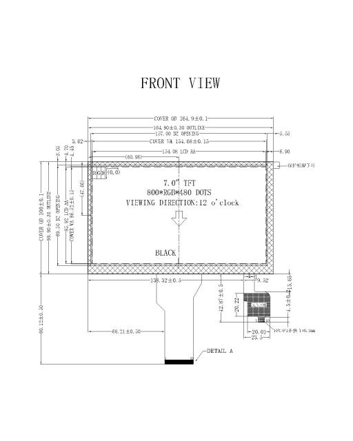 ZCTD0700439,zctouch-display,ZCTD0700439