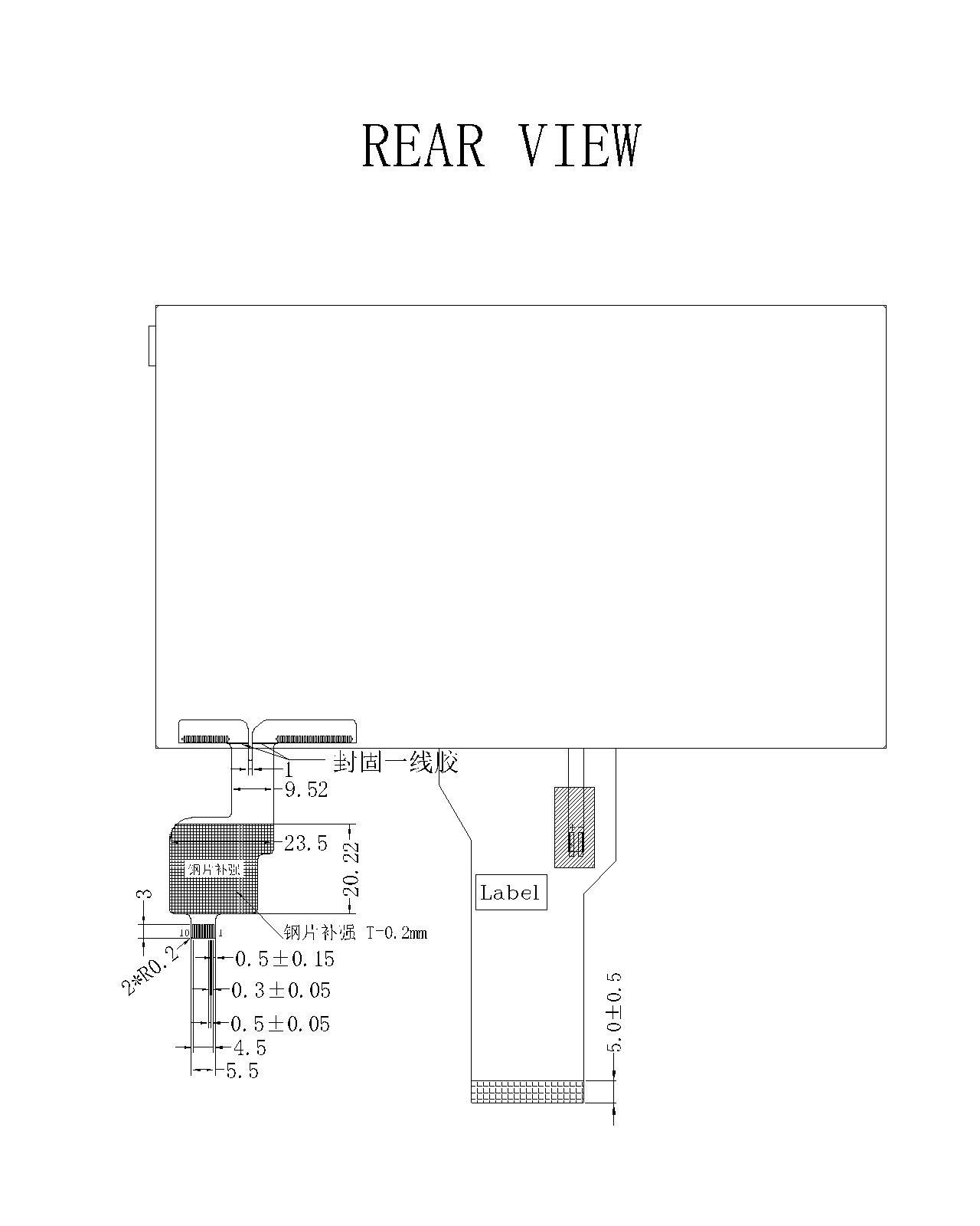 ZCTD0700439,zctouch-display,ZCTD0700439