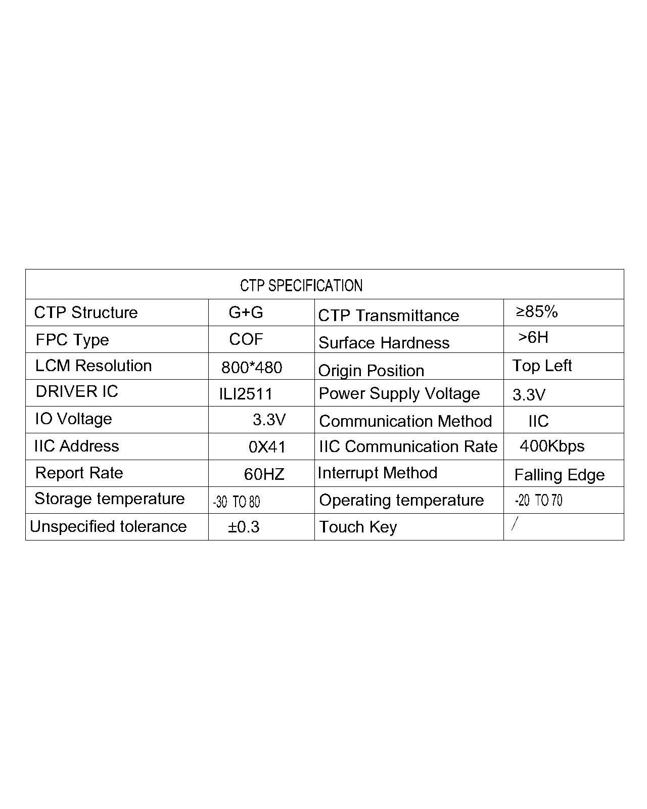 ZCTD0900061,zctouch-display,ZCTD0900061