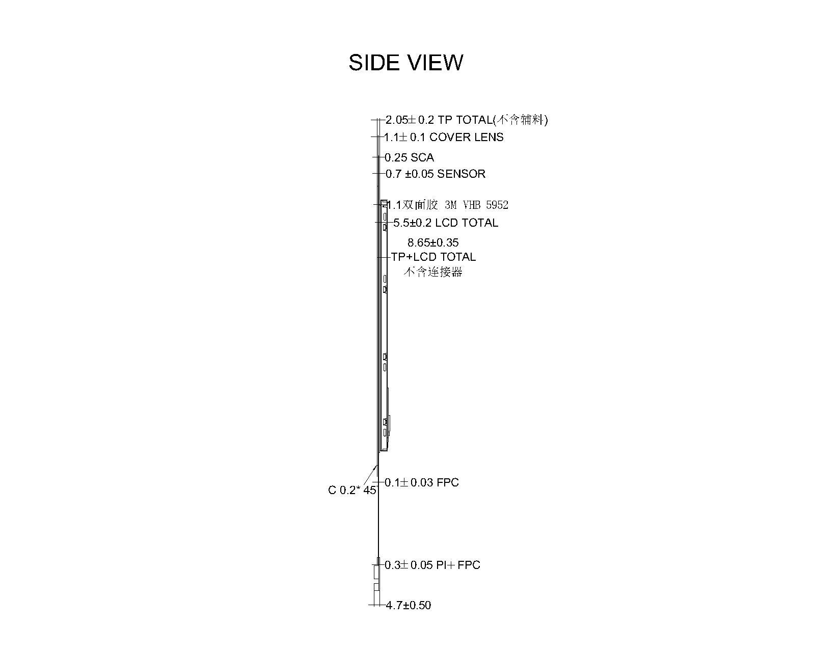 ZCTD1560050,zctouch-display,ZCTD1560050