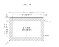 ZCTD0430001-HDMI,zctouch-display,ZCTD0430001-HDMI