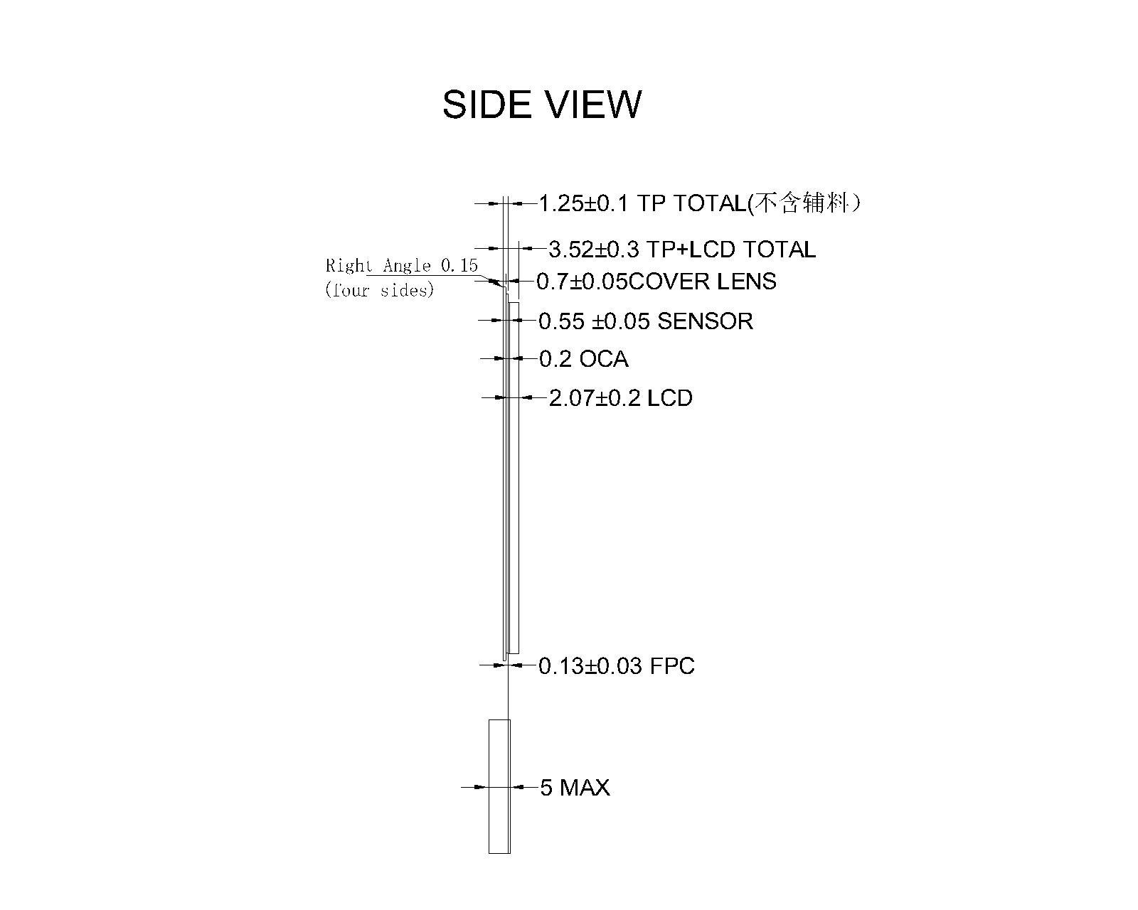 ZCTD0400001-HDMI,zctouch-display,ZCTD0400001-HDMI