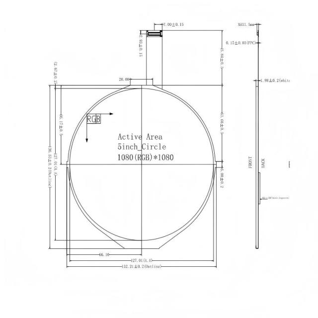 ZCD0500004,zctouch-display,ZCD0500004