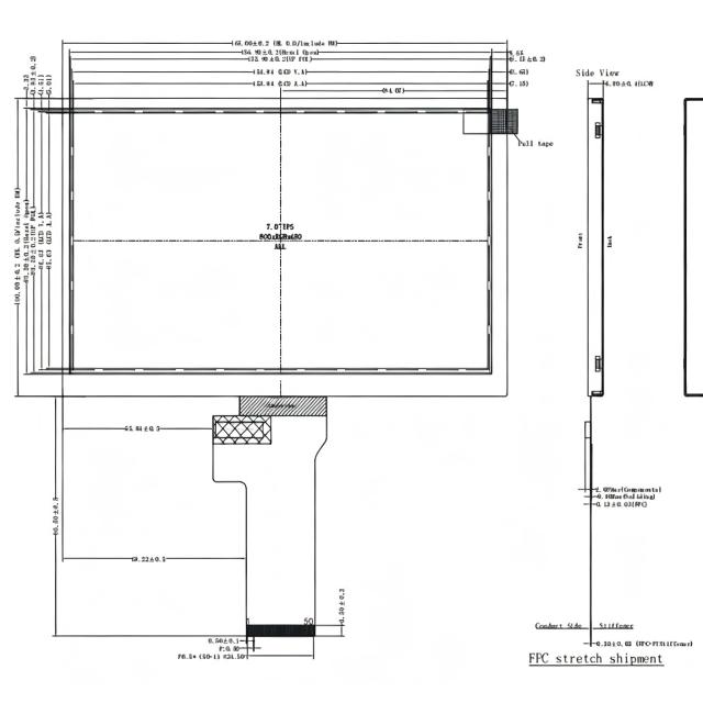 ZCD0700002,zctouch-display,ZCD0700002