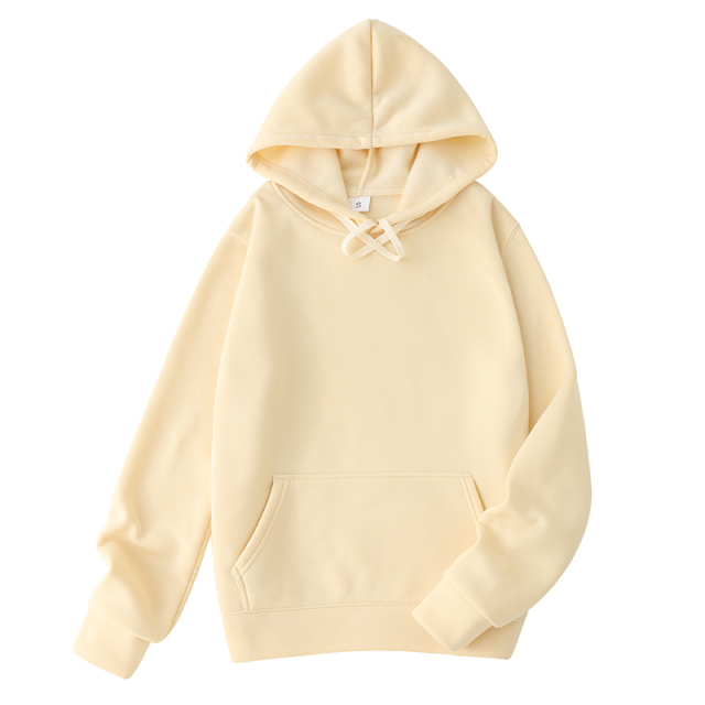 Dye Sublimation Pullover Logo Printing OEM Embroidery Unisex Blank Pure Sportswear Custom Men's Hoodie