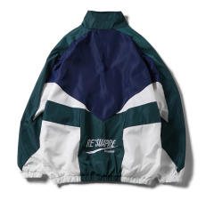 Satin Blank Hip Hop Couple Bomber Jacket Men Custom Letter Street Canvas Sport Track Mens Oversized Outdoor Windbreaker Jacket