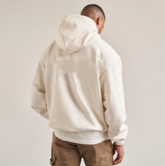 Pullover Heavyweight 100% Cotton Hoodie Men Custom Embroidery Logo Blank French Terry Oversized Hoodies