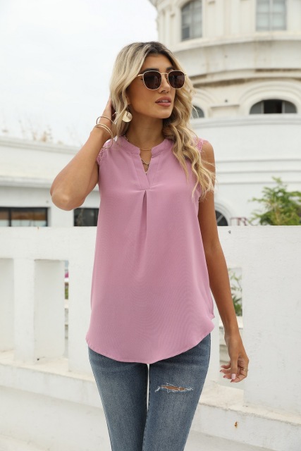 New Summer T Shirt Women Harajuku Casual Tops Tee Solid Camiseta Mujer Fashion Lace T-Shirt Blusas Chiffon Tshirt Woman Clothes