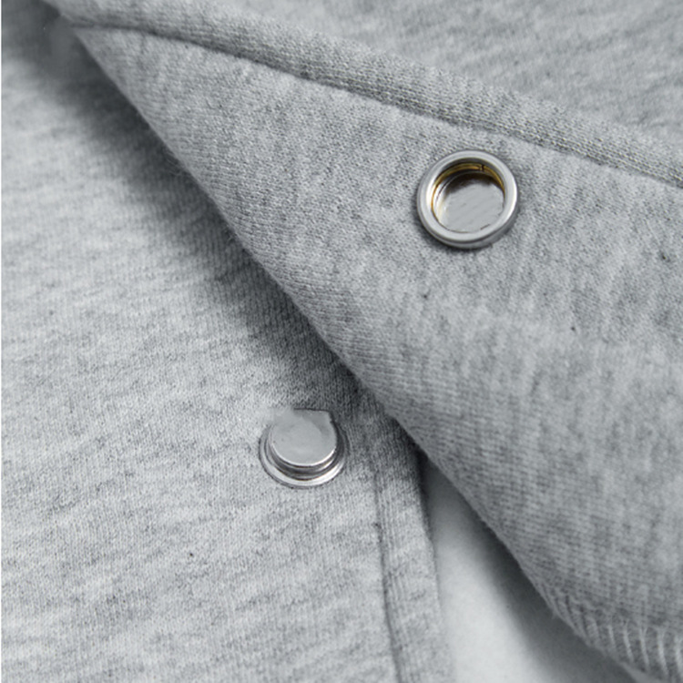 High Quality Sleeves Blank Streetwear Jackets For Men Women Custom Logo Plus Size Sweatshirt Wholesale Varsity Jacket