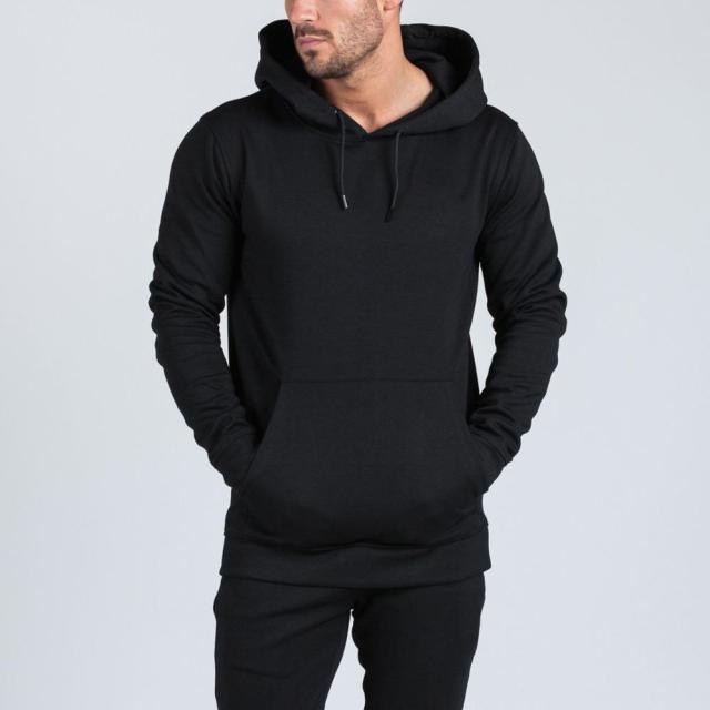 Mens Plain Blank Hoodies Cotton Poly Fleece