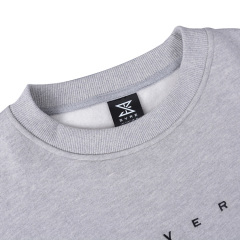 Custom Embroidery Soft Fleece Crewneck Sweatshirt For Men