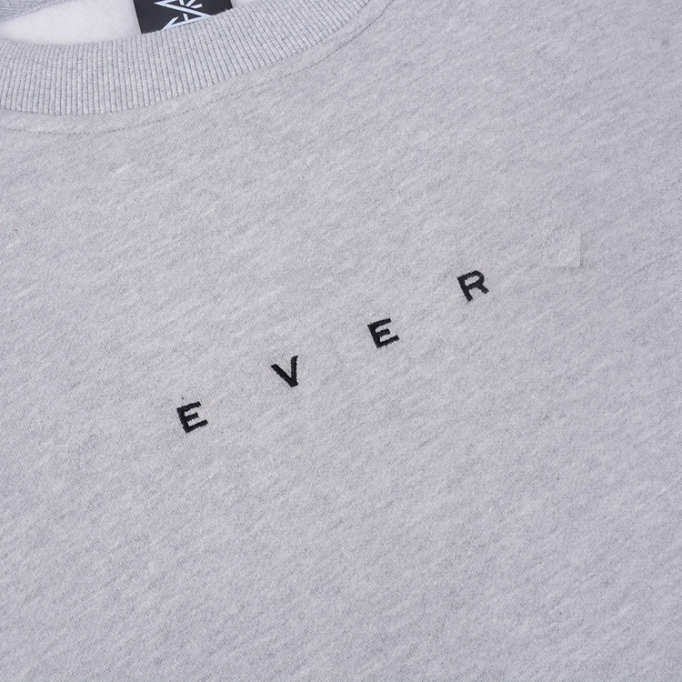 Custom Embroidery Soft Fleece Crewneck Sweatshirt For Men