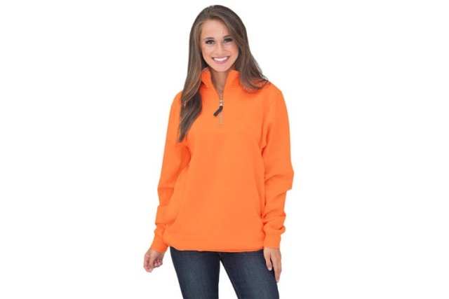 Zip Pullover Sweatshirts with custom design embroidery logo option Zip Pullover Sweatshirts with custom design embroidery logo option