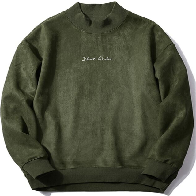 Custom oversized mens embroidered high quality crewneck sweatshirts