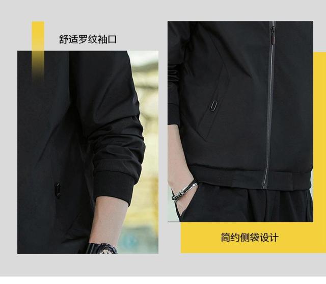 Spring And Autumn New Youth Baseball Uniforms Casual All-Match Tops Men'S Jackets