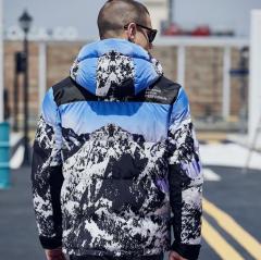 Winter Fashion Streetwear Stylish Colorful Thicker Cotton Men Coat Thicker Down Coat