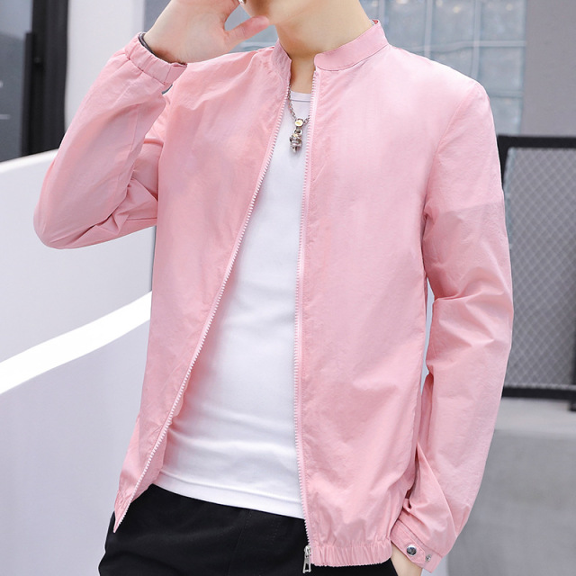 Sun Protection Clothing Men'S Thin Jacket Trendy Clothes Handsome Windbreaker Men'S Coat