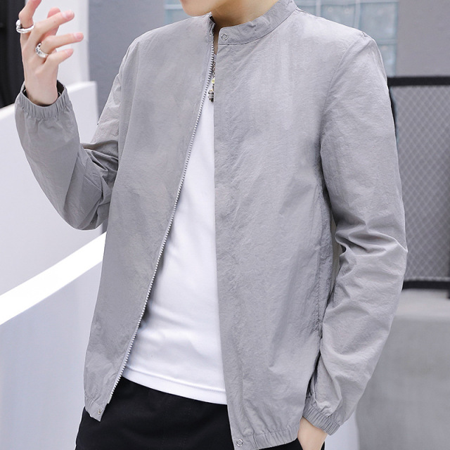 Sun Protection Clothing Men'S Thin Jacket Trendy Clothes Handsome Windbreaker Men'S Coat