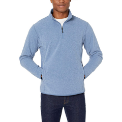 Men's Quarter-Zip Polar Fleece Jacket