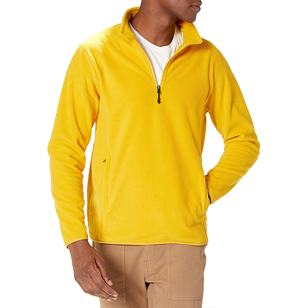 Men's Quarter-Zip Polar Fleece Jacket