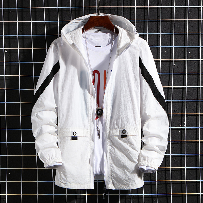 Autumn jacket men's fashion casual sun protection clothing fashion youth jacket