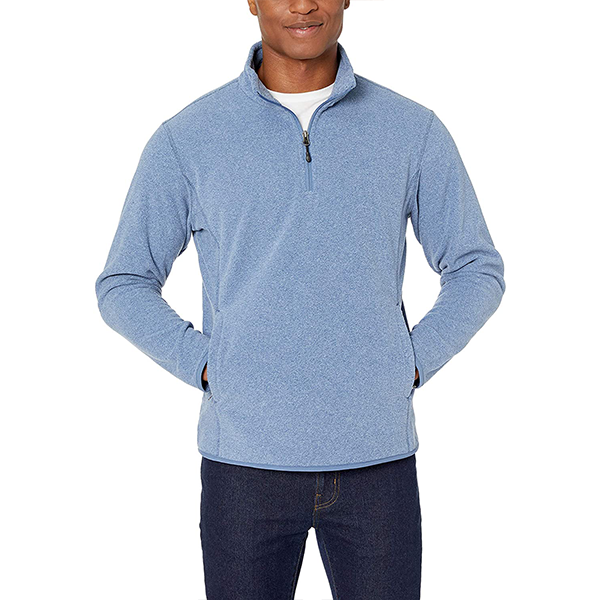 Men's Quarter-Zip Polar Fleece Jacket