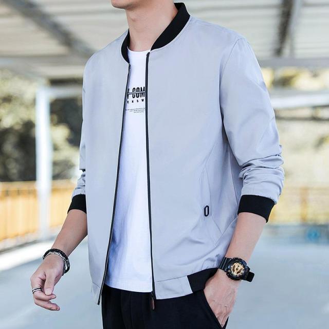Spring And Autumn New Youth Baseball Uniforms Casual All-Match Tops Men'S Jackets