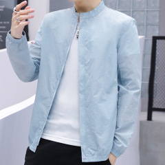 Sun Protection Clothing Men'S Thin Jacket Trendy Clothes Handsome Windbreaker Men'S Coat