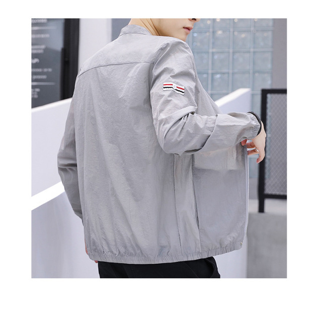 Sun Protection Clothing Men'S Thin Jacket Trendy Clothes Handsome Windbreaker Men'S Coat